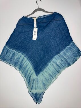 Eileen Fisher Jewel Lightweight Poncho